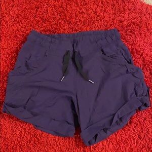 Lululemon purple shorts